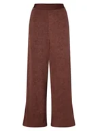 Spodnie damskie - Calvin Klein Damskie spodnie od piżamy Kobiety Bawełna brązowy jednolity, M - miniaturka - grafika 1