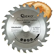 Tarcze do pił - Tarcza do cięcia drewna 150x20x24T CB-72098 - miniaturka - grafika 1