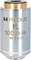 Mikroskopy i lupy - Mikroskop Magus Obiektyw MAGUS SF100 DRY 100/0,80 Plan Pol /0,17 - miniaturka - grafika 1