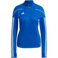 Bluzy damskie - Bluza damska adidas Tiro 23 League Training Top niebieska HS3486-XXL - miniaturka - grafika 1