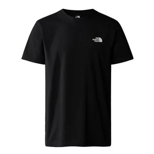 Koszulka The North Face Simple Dome 0A87NGJK31 - czarna - Koszulki sportowe męskie - miniaturka - grafika 1