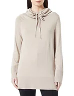 Kurtki damskie - GERRY WEBER Edition Damska kurtka 730003-44031 z dzianiny, jasny szary melanż, 34 - miniaturka - grafika 1
