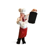 Figurki dekoracyjne - Figura Dekoracja Kucharz Reklama 180cm - miniaturka - grafika 1