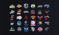 Podkładki pod mysz - PODKŁADKA POD MYSZ Nadruk 22x18 cm NBA Logo Wszystkie Drużyny TEAM Prezent - miniaturka - grafika 1