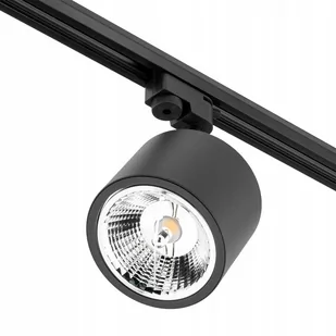 Reflektor szynowy Lampa sufitowa TONI ES111 Ruchomy czarny - Akcesoria do oświetlenia - miniaturka - grafika 1