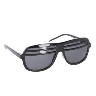 Okulary Vegas EKO czarne CA210 - Dodatki do strojów karnawałowych - miniaturka - grafika 1