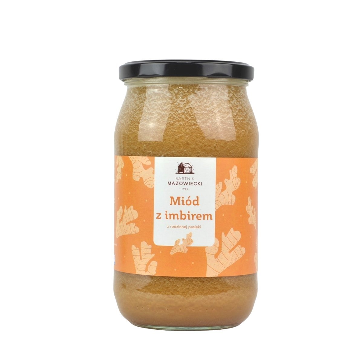 Miód z imbirem 1000 g / Bartnik Mazowiecki