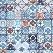 Podobrazia, bloki, papiery - Papier do origami 15x15 cm 24K Kafle - Tassotti - miniaturka - grafika 1