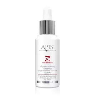 ACTIVESHOP APIS MULTIWITAMINOWY KONCENTRAT Z LIOFILIZOWANYMI WIŚNIAMI I ACEROLĄ 100ML - Serum do twarzy - miniaturka - grafika 1