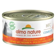 Mokra karma dla kotów - Almo Nature HFC Complete, 6 x 70 g - Kurczak z marchewką - miniaturka - grafika 1