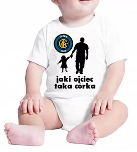 2054 BODY DZIECIĘCE INTER MEDIOLAN PREZENT 80 - Body dla niemowląt - miniaturka - grafika 1