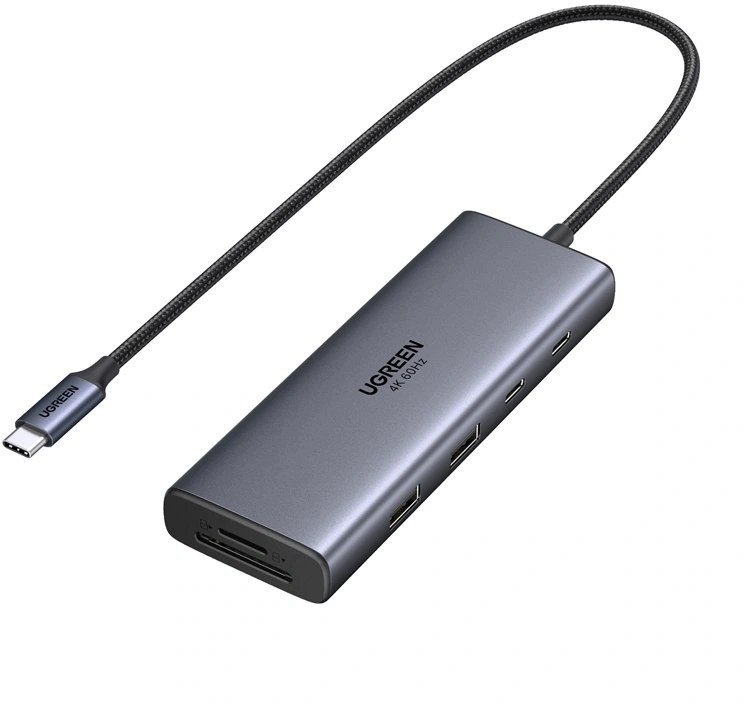 HUB USB Ugreen CM498A 9-portowy USB-C 62999-0