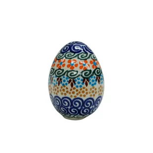 Ceramiczna pisanka mała Ceramika Bolesławiec - Wielkanoc - miniaturka - grafika 1