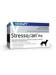 VEBIOT stressoxan dog 60 tabletek - Suplementy i witaminy dla psów - miniaturka - grafika 1