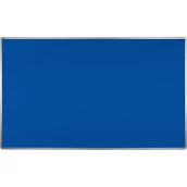 Tablice i flipcharty - ekoTAB Tablica tekstylna ekoTAB w aluminiowej ramie, 200x120 cm, niebieska 535124 - miniaturka - grafika 1