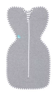 Love Dream 2 Love to Dream swaddle Up ltd101001grs Wrap Around Sleeping Bag for 3 to 6 kg Grey - Okrycia kąpielowe dla dzieci - miniaturka - grafika 1