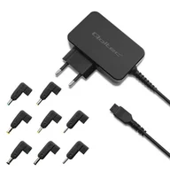 Zasilacze do laptopów - Qoltec Uniwersalny zasilacz do laptopa 30W Automatyczny MultiPlug 8 wtyczek - miniaturka - grafika 1