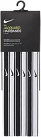 Ozdoby do włosów - Nike Unisex – opaska na czoło dla dorosłych, czarno-biała, rozmiar uniwersalny - miniaturka - grafika 1