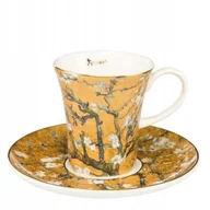 Filiżanki - Filiżanka espresso Almond Tree Gold 100ml Vincent van Gogh Goebel - miniaturka - grafika 1