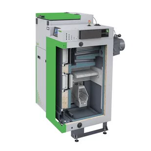 Kocioł grzewczy C.O. SAS BIO COMPACT 10kW kl.5 lewy TECH - Piece i kotły grzewcze - miniaturka - grafika 2