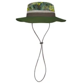 Czapki damskie - Buff National Geographic Explore Booney Hat S/M 1253808452000 Unisex Czapka Zielona - miniaturka - grafika 1