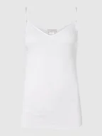Bielizna nocna - Podkoszulka na cienkich ramiączkach — bezszwowy model ‘Cotton Seamless’ - miniaturka - grafika 1