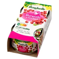 Koncentraty warzywne, przeciery - Bonduelle Buraczki w kostkach 2 x 80 g - miniaturka - grafika 1