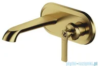 Baterie umywalkowe - Omnires Armance bateria umywalkowa podtynkowa mosiądz szczotkowany AM5215BSB - miniaturka - grafika 1