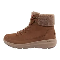 Botki damskie - Buty Skechers Glacial Ultra-Woodlands 16677/BRN brązowe - miniaturka - grafika 1