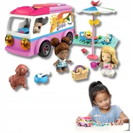 Lalki dla dziewczynek - Klocki Lalka Plus Kamper Zestaw Konstrukcyjny Do Budowania Akcesoria - miniaturka - grafika 1