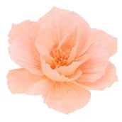 Sztuczne kwiaty - Dekoracje Na Chrzest Kwiat Z Bibuły Do Girlandy Balonowej Ozdoba Ścianki SUPERCENA - miniaturka - grafika 1