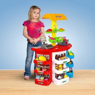 Sklep Supermarket do Zabawy Kasa Dla Dzieci - Klocki - miniaturka - grafika 1