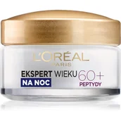 Kremy do twarzy - Loreal Ekspert Wieku 60+ krem przeciwzmarszczkowy na noc 50ml - miniaturka - grafika 1