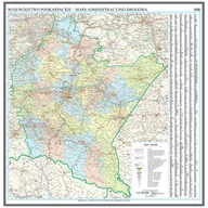 Mapy i plansze edukacyjne - EkoGraf, mapa ścienna Województwo podkarpackie, 1:200 000 - miniaturka - grafika 1