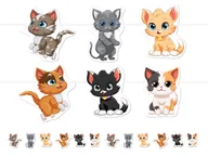 Dekoracje sali - Girlanda Kotki - 5 m - 1 op. - miniaturka - grafika 1