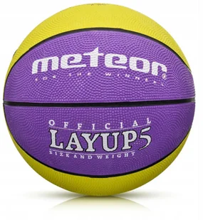 Meteor Piłka do koszykówki Layup Outdoor - 07086 - Koszykówka - miniaturka - grafika 1