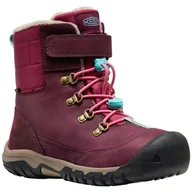 Buty dla chłopców - Dziecięce buty zimowe Keen Kanibou Wp Youth Rozmiar butów (UE): 38 / Kolor: różowy - miniaturka - grafika 1
