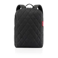 Plecaki - Plecak Classic Backpack M Rhombus Black, 13 L, Reisenthel - miniaturka - grafika 1