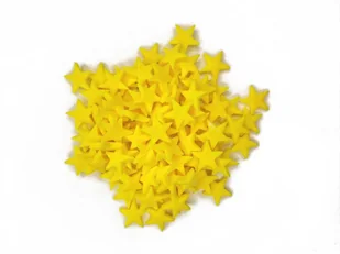 Gwiazdki małe ozdoba na tort, babeczki 100 szt. - Dodatki do ciast w proszku - miniaturka - grafika 1