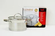 Garnki - Pigmejka BERRETTI GEMINI Garnek, stal nierdzewna, 16 cm - miniaturka - grafika 1