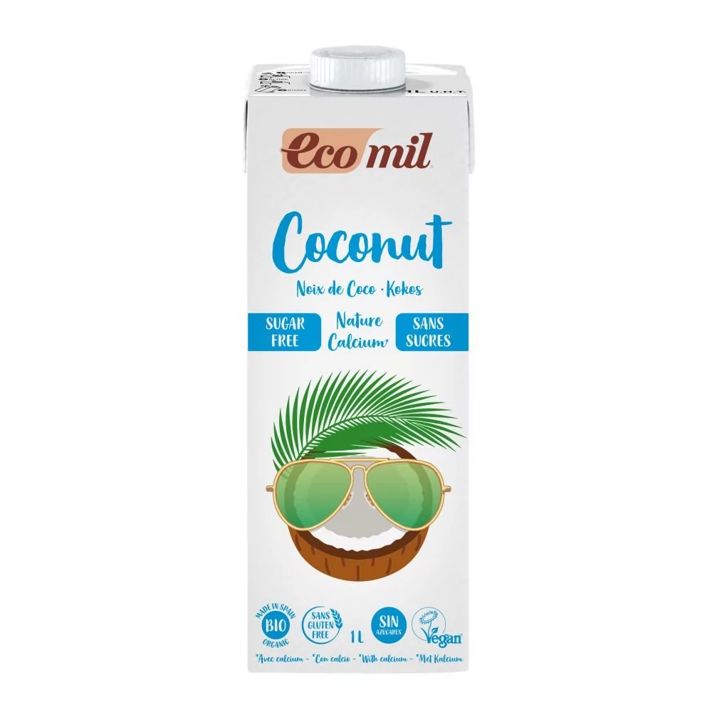 Napój kokosowy bez cukru z wapniem BIO 1 l