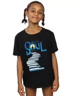 Bluzki dla niemowląt - Absolute Cult Disney Girls Soul Plakat Art T-Shirt Czarny 3-4 Years - miniaturka - grafika 1