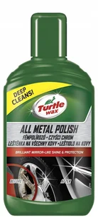 Turtle Wax GL ALL METAL POLISH płyn do renowacji powierzchni chromowanych 300 ml 70-174 - Kosmetyki samochodowe - miniaturka - grafika 2