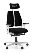 Fotele gamingowe - Krzesło gamingowe XiliumG krzesło obrotowe DUO-BACK BLACK&WHITE - miniaturka - grafika 1