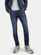 Spodnie męskie - Jack&Jones Jeansy Liam 12110056 Granatowy Skinny Fit - miniaturka - grafika 1