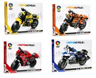 Klocki - Klocki motocykle sportowe 4 wzory konstrukcyjne - miniaturka - grafika 1
