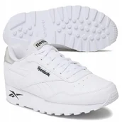 Sneakersy damskie - Reebok buty damskie sportowe białe sneakersy Rewind Run Shoes IG2986 38,5 - miniaturka - grafika 1