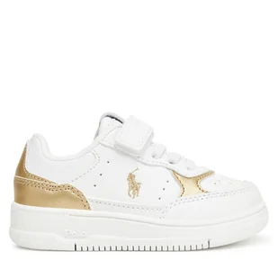 Sneakersy Polo Ralph Lauren Masters Court II Ps RL03014103 Biały - Buty dla dziewczynek - miniaturka - grafika 1