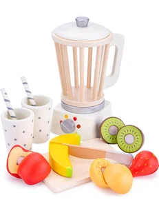 New Classic Toys Mikser do smoothie z akcesoriami - 3+ - Zabawy w naśladowanie dorosłych - miniaturka - grafika 1