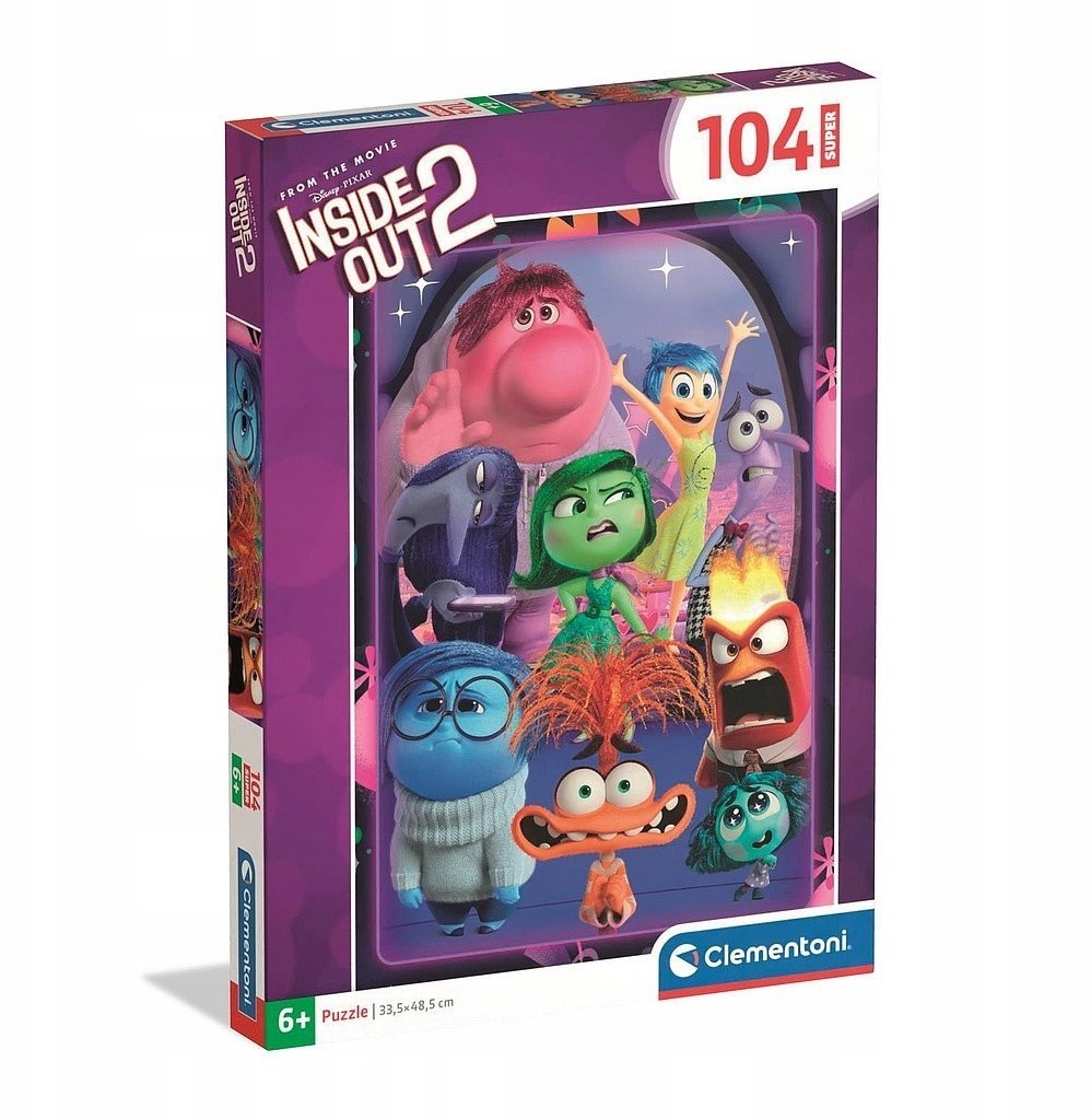 CLE puzzle 104 SuperKolor Inside Out 2 25072